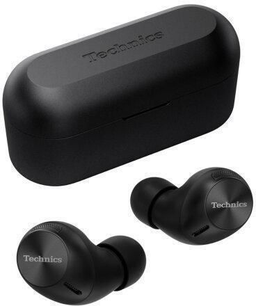 Technics EAH-AZ40M2 In-ear Bluetooth Handsfree Earphones with Sweat Resistance and Charging Case Black