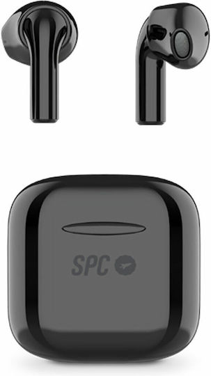 SPC Zion Pro Earbud Bluetooth Handsfree Căști cu Rezistență la Transpirație și Carcasă de Încărcare Negru