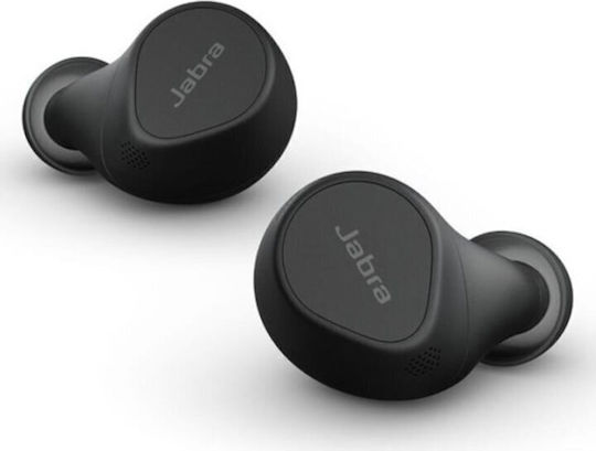 Jabra Evolve2 7 Buds - USB-C UC Bluetooth Handsfree Ακουστικά με Αντοχή στον Ιδρώτα και Θήκη Φόρτισης Μαύρα