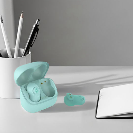 Sonic Gear Comfy 1 In ear Bluetooth хендсфри Слушалки с Устойчивост на Пот и Кутийка за Зареждане Мента