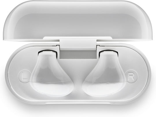 NGS Artica Duo In-ear Bluetooth Handsfree Ακουστικά με Θήκη Φόρτισης Λευκά
