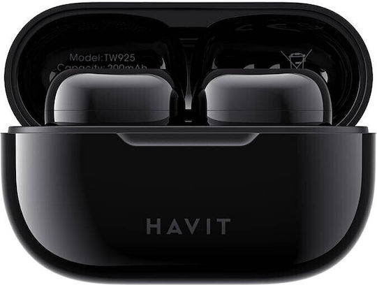 Havit TW925 In-ear Bluetooth Handsfree Earphones with Charging Case Black