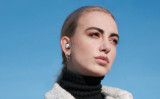 JVC HA-A30T In-ear Bluetooth Handsfree Ακουστικά με Αντοχή στον Ιδρώτα και Θήκη Φόρτισης White