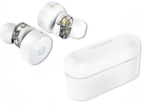 Sonic Gear Earpump TWS 7 In ear Bluetooth хендсфри Слушалки с Устойчивост на Пот и Кутийка за Зареждане Бял
