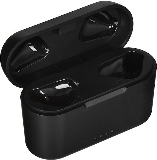 JVC HA-A3T Earbud Bluetooth Handsfree Ακουστικά με Αντοχή στον Ιδρώτα και Θήκη Φόρτισης Μαύρα
