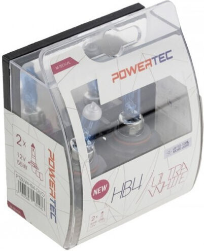 M-Tech Car Lamps HB4-9006 Halogen 5000K Cold White 12V 65W 2 Pieces