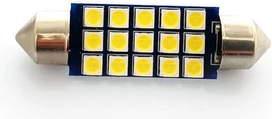 Лампи Автомобила C10W LED 6000К Хладно бяло 12V 1бр