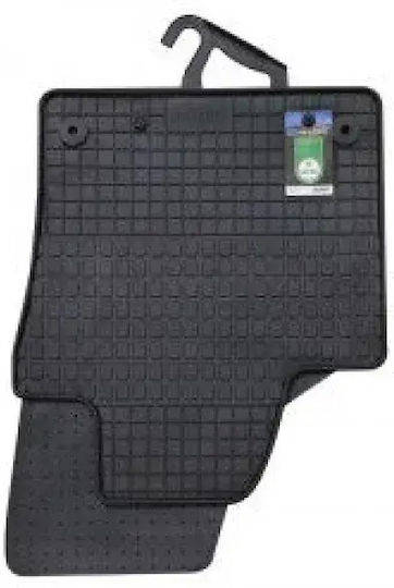 Petex Rear Mats 2pcs for Volkswagen Caddy 2020+ Black