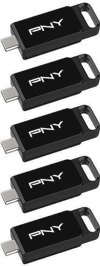 PNY 64GB USB 3.2 Stick Μαύρο