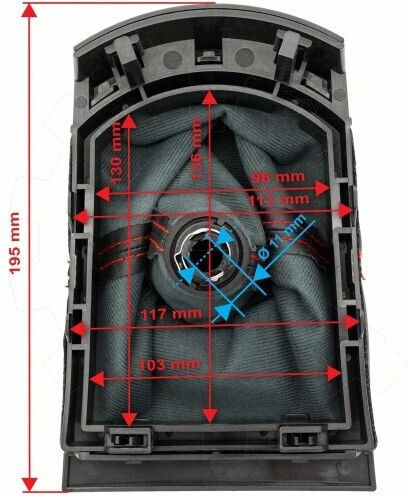 SKV Buton schimbător viteze cu mâner pentru Seat Ibiza / Leon Roșu