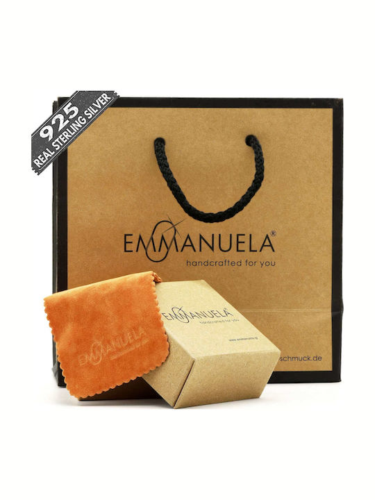 Ohrringe Schlange Blau Mit Steinen Handgefertigt Aus Silber 925