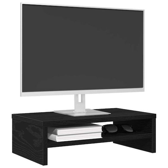 vidaXL Desktop Monitor Stand Oak 42x24x13 cm Made of Engineered Wood 862407