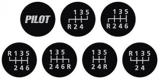 Lampa Shift Knob MULTI-GEAR Universal Black