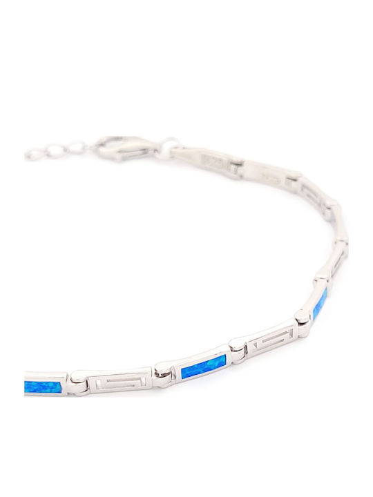 Damen Armband mit Maianros-Design aus Silber 24cm