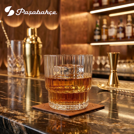 Pasabahce Fiora Set Brillen Whisky aus Glas 315ml SP5242501S3 3 Stück Pasabahce Fiora Set Brillen Whisky aus Glas 315ml SP5242501S3 3 Stück