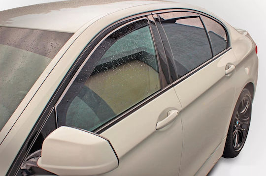 Set of Windbreakers Front and Rear Car for BMW Series 5 4pcs