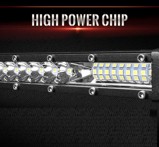 Фарове за кола с форма на лента LED Mitsubishi Вземане 10 - 30V 24W 27.5см с Бял осветление 1бр