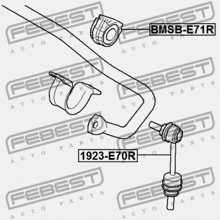 Inel Spate Stabilizator BMW X5 E70 2006-2013 ECE 33556772082