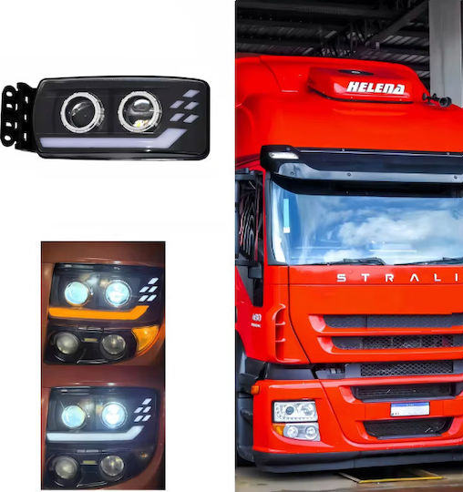 Ляв LED Фар За Мъгла За Камион Iveco Stralis Oem 5801571746