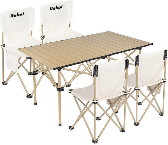 Rebel Set masă pentru camping pliabil