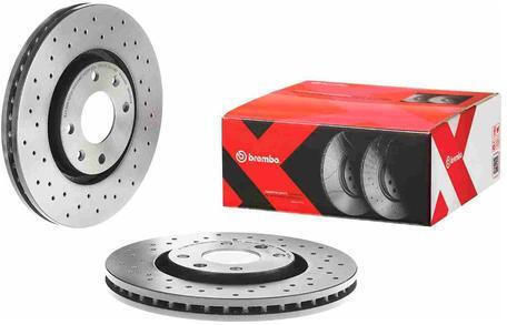 Peugeot 1007 Brembo Brake Disc 09.8760.1x