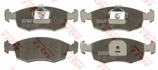 Set Plăcuțe De Frână Auto Partea Din Față Fiat Doblo Palio 1.2 1.6 1.9d 07.97 Înălțime 52.6mm Lățime 151.4mm Grosime 17.8mm