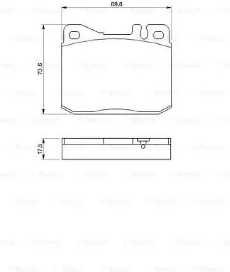 Set Plăcuțe de Frână pe Disc Bosch