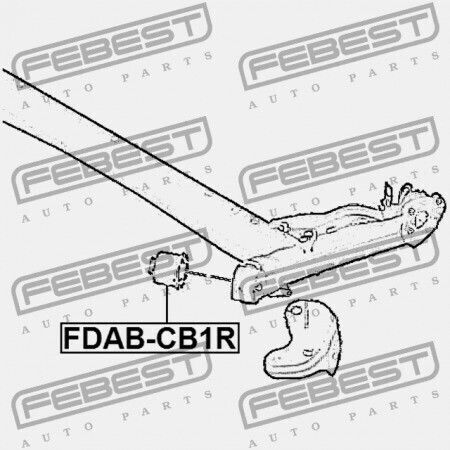 Купе заден мост Ford Fiesta Cb1 2008 Eu 1535296