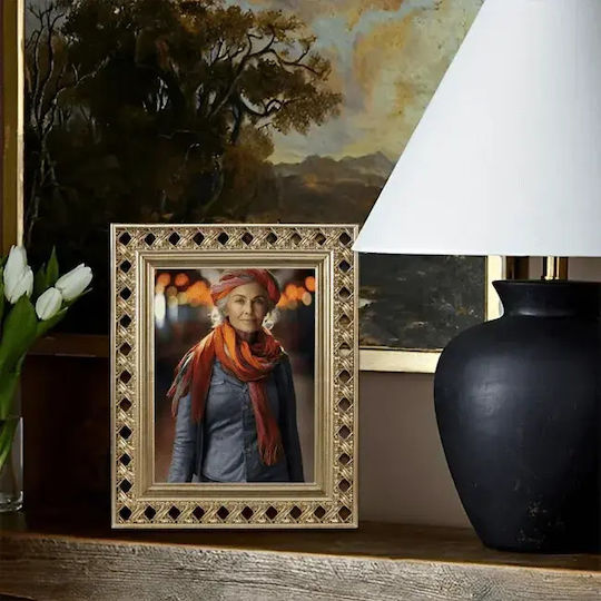 Kunststoff Bilderrahmen mit Rose Gold Rahmen