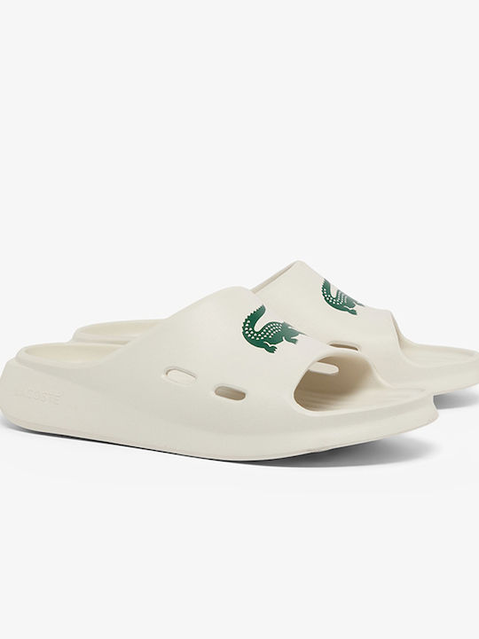 Lacoste Men's Slides Beige