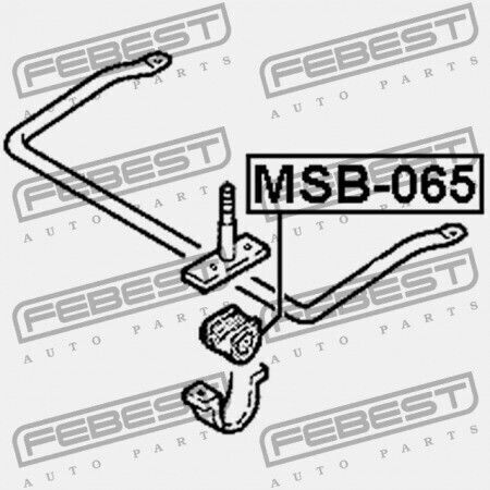 Inel Stabilizator Partea Frontală A Mașinii Mitsubishi Canter Fa Fb Fe 1980-2015 Mb294604