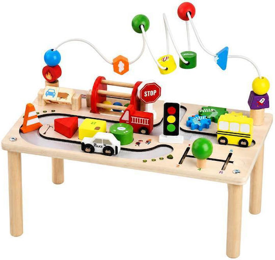 Educational Wooden Activity Table for 12+ Months