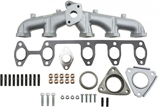 Exhaust Gas Extraction Manifold Vw Multivan T5 2003-2015 2.5l Bus Vw Touareg 2002-2013 2.5l Suv Vw Transporter T5 Bus 2003-2015 2.5l Bus