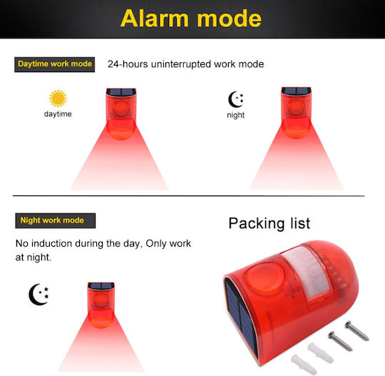 Wall Mounted Solar Light with Motion Sensor and Photocell