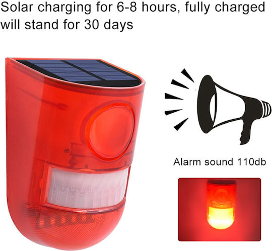 Wall Mounted Solar Light with Motion Sensor and Photocell