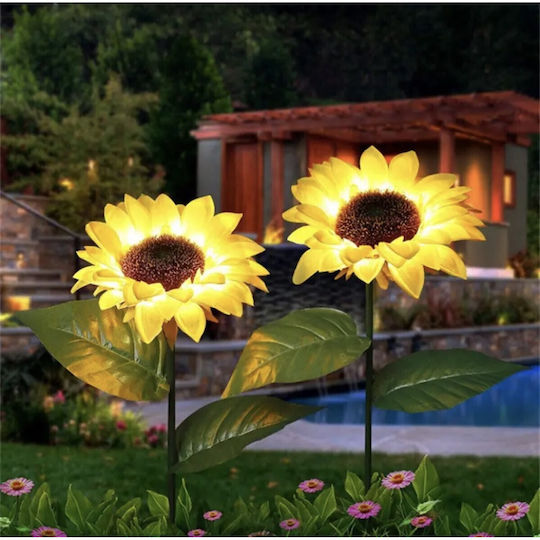 Set of 2 Stake Solar Lights Torches