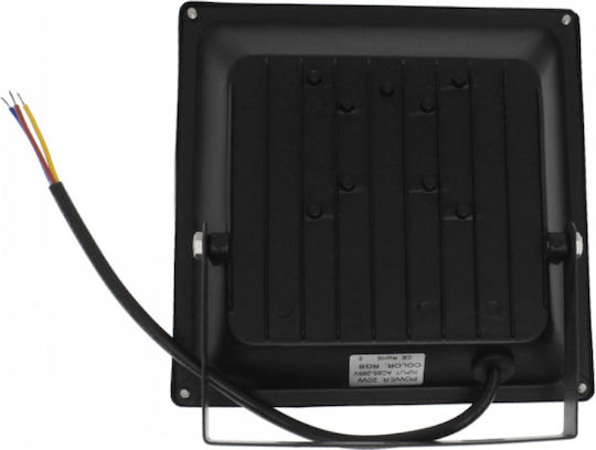 Waterproof LED Floodlight 20W RGB with Remote Control IP66