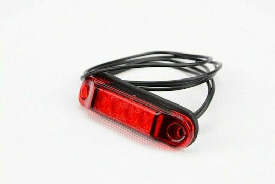 Horpol Truck Volume Light 12V - Red PL0020