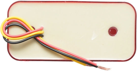 Led Neon Effect Marker Light 2 Functions 12v 24v Red 30led 110mm X 52mm X 16mm