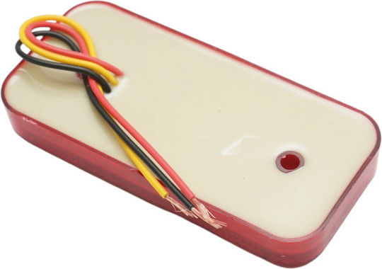 Led Neon Effect Marker Light 2 Functions 12v 24v Red 30led 110mm X 52mm X 16mm