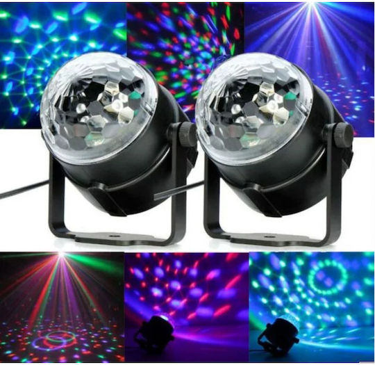 Φωτιστικό Φωτορυθμικό LED Party Light Φωτιστικό Φωτορυθμικό LED Party Light