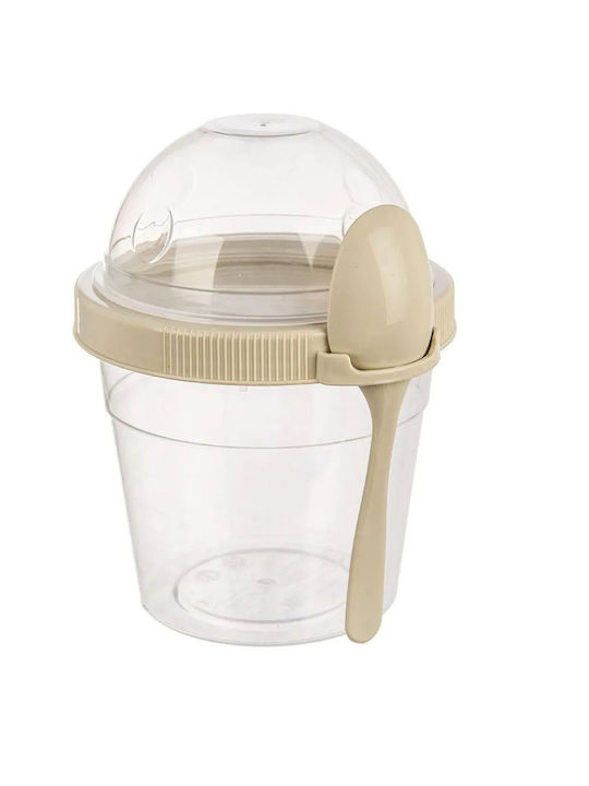 Vilde Lunchbox Kunststoff Transparent Geeignet für die Mikrowelle 400ml 1Stück