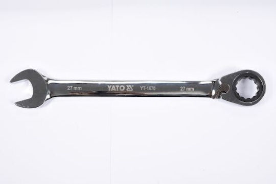 Flat Ring Wrench Ratchet 27mm