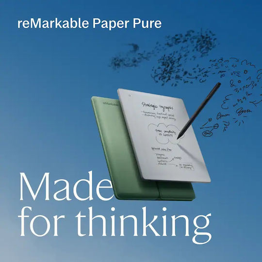 reMarkable Paper Pure 10.3" (32GB) Marker Plus și Sleeve Folio Verde mentă
