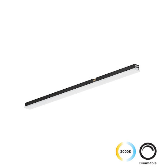 Viokef LED Γραμμικό Φωτιστικό Οροφής 20W Θερμό Λευκό