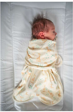 Baby Bliss Зимен спален чувал Sophie Розов