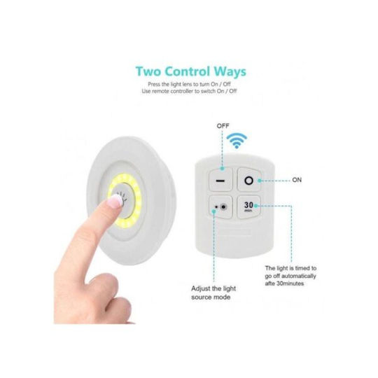 LED Emergency Light Switch with Remote Control 1pcs