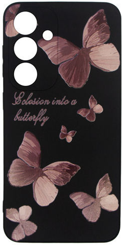 Vivid Vivid Silicone Back Cover Black for Galaxy A55 Oppo A55 5G