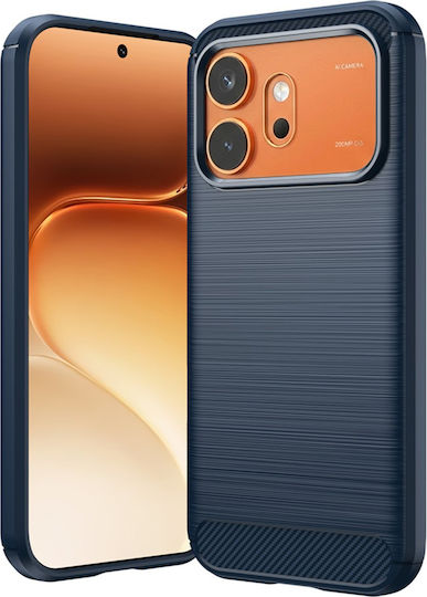 Techsuit Carbon Bumper Din Silicon / Plastic Albastru Honor 600