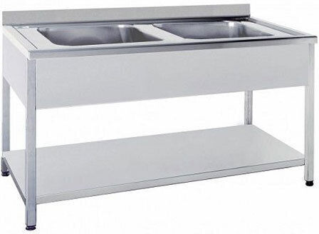 Niki Inox Spălătorie Scullery Sink Chiuvetă Deschisă Dublu LBOS.70134.25